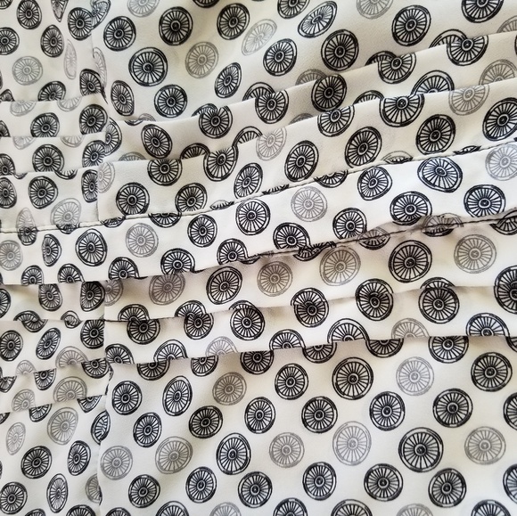 Jason Wu Bicycle Tire Print Size Small Dress - Picture 4 of 6